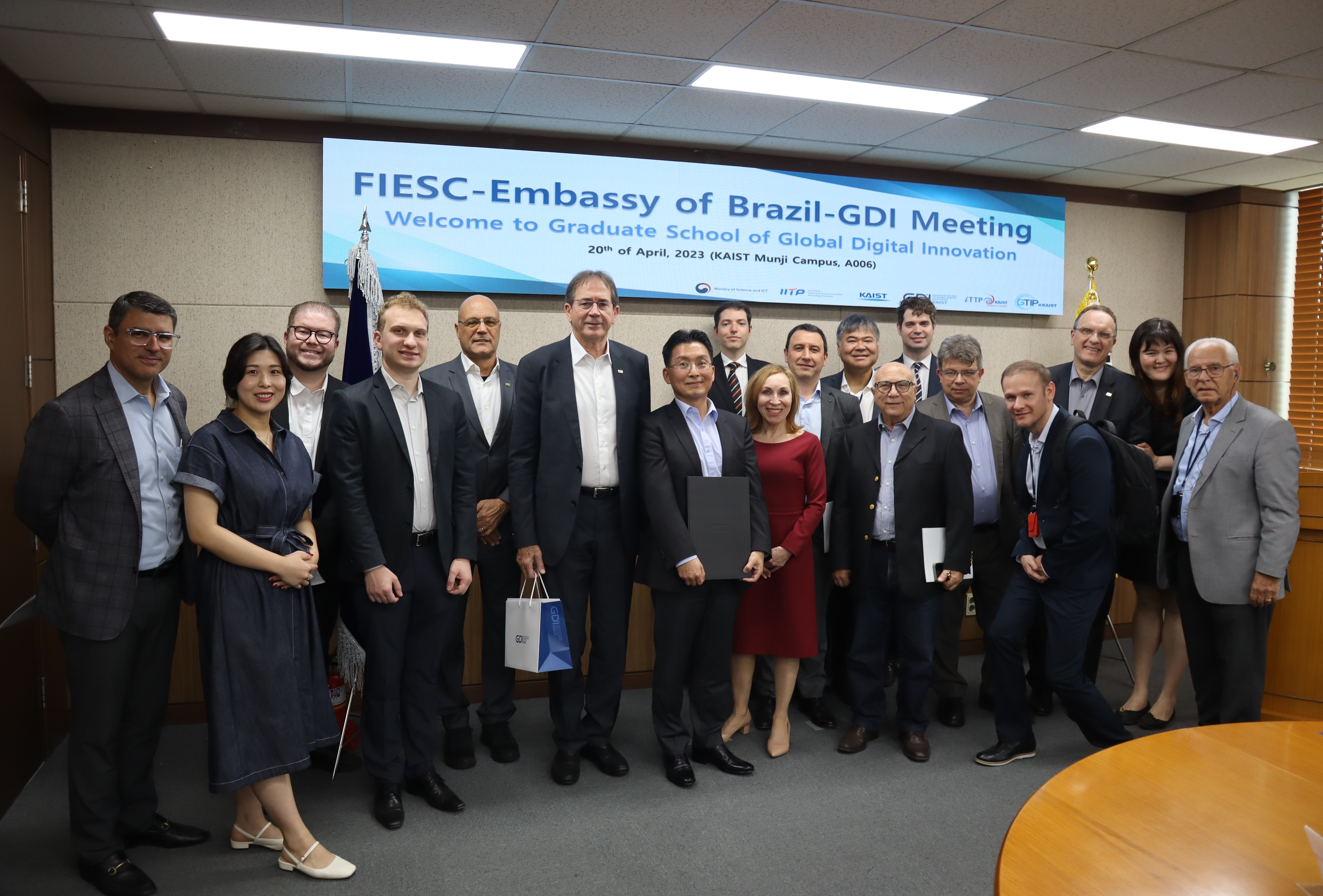 Meeting on Global Collaboration' FIESC-Embassy of Brazil-KAIST GDI'