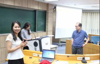 Prof. Myeongchol Park's last day of class