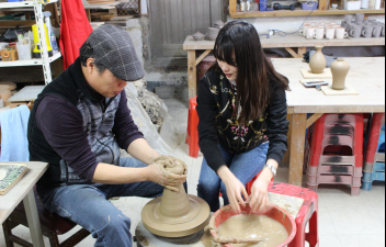 Gyeryongsan Mountain pottery experience-19