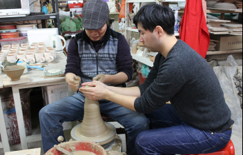 Gyeryongsan Mountain pottery experience-28