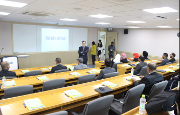 Welcoming ceremony: e-Transformation Leadership Program for Oman Delegation in golbal garden-05