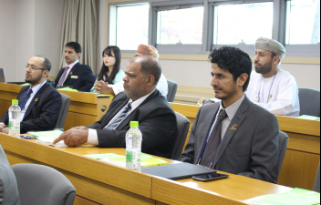 Welcoming ceremony: e-Transformation Leadership Program for Oman Delegation in golbal garden-06