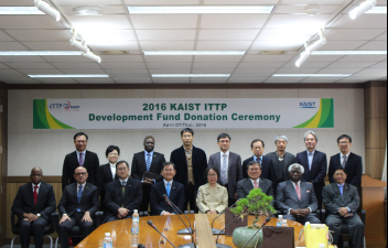 2016 Development Fund Donation and Tree Planting ceremony