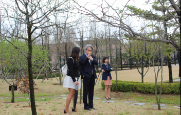 2016 Development Fund Donation and Tree Planting ceremony