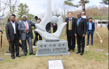 2016 Development Fund Donation and Tree Planting ceremony